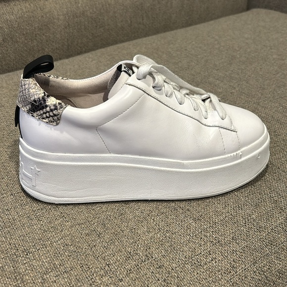 ASH Moon Platform Leather Sneakers - Picture 2 of 10